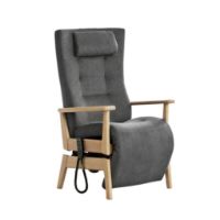 Bild von Farstrup 5040 Multiplus Sessel QS Medley 60004 – Buche hell lackiert/dunkelgrau