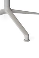 Bild von Vipp 717 Café-Tisch für den Außenbereich, Ø: 75 cm – Teak/pulverbeschichtetes Aluminium