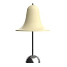 Bild von Verpan Pantop Tragbare Lampe Ø: 18 cm - Metall/Cremeweiß
