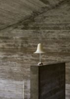 Bild von Verpan Pantop Tragbare Lampe Ø: 18 cm - Metall/Cremeweiß