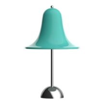 Bild von Verpan Pantop Tragbare Lampe Ø: 18 cm - Metall/Hellblaugrün