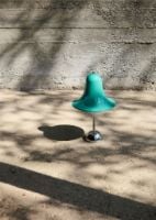 Bild von Verpan Pantop Tragbare Lampe Ø: 18 cm - Metall/Hellblaugrün