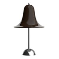 Bild von Verpan Pantop Tragbare Lampe Ø: 18 cm - Metall/Pechbraun