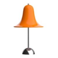 Bild von Verpan Pantop Tragbare Lampe Ø: 18 cm - Metall/Leuchtend Orange