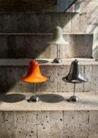 Bild von Verpan Pantop Tragbare Lampe Ø: 18 cm - Metall/Leuchtend Orange