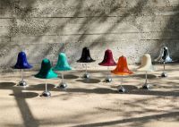 Bild von Verpan Pantop Tischleuchte Ø: 23 cm - Metallic/Nachtblau