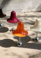 Bild von Verpan Pantop Tischleuchte Ø: 23 cm - Metall/Leuchtend Orange