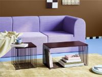 Bild von Montana Panton Wire Doppel Auflegeplatte 1,2x70x25,7 cm - Schwarzer Marmor