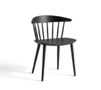Bild von HAY J104 Esstischstuhl FDB SH: 44,5 cm – Schwarz