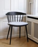 Bild von HAY J104 Esstischstuhl FDB SH: 44,5 cm – Schwarz