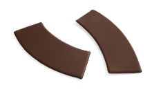 Bild von HAY Palissade Park Esszimmerbankkissen In-Out / 2er-Set L: 121,5/127 cm - Eisenrot