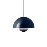 Bild von &Tradition Großer Blumentopf VP2 Pendel Ø: 50 cm - Stahlblau