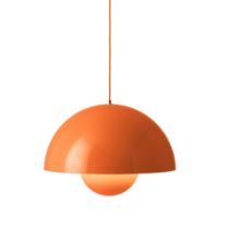 Bild von &Tradition Großer Flowerpot VP2 Pendelleuchte Ø: 50 cm - Zesty Orange