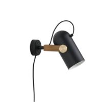 Bild von Le Klint 262 Carronade II Wandleuchte, Höhe: 21 cm – Aluminium/Räuchereiche