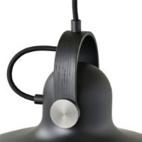 Bild von Le Klint 162 Carronade II Pendelleuchte Groß Ø: 40 cm - Aluminium/Schwarzeiche