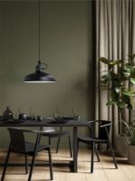 Bild von Le Klint 162 Carronade II Pendelleuchte Groß Ø: 40 cm - Aluminium/Schwarzeiche