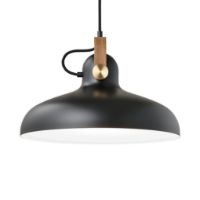 Bild von Le Klint 162 Carronade II Pendelleuchte Groß Ø: 40 cm - Aluminium/Geräucherte Eiche

