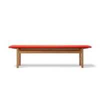 Bild von Fredericia Furniture 3172 Mogensen Polsterbank L: 171,5 cm - Remix Textil/Geölte Eiche