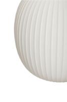 Bild von Hübsch Serene Pendelleuchte mit Glühbirne Ø: 42 cm – Glas/Weiß/Messing