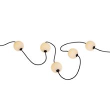 Bild von LOOM Design MISS Girlande 100 L: 5914 cm - Schwarz/Weiß