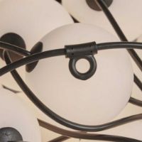 Bild von LOOM Design MISS Girlande 100 L: 5914 cm - Schwarz/Weiß