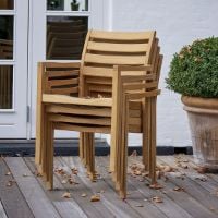 Bild von Mandalay York Gartenstuhl H: 86 cm - Teak