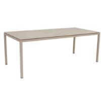Bild von Mandalay Terra Gartentisch L: 197 cm - Aluminium/Taupe