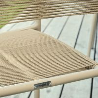 Bild von Mandalay Verona Gartenstuhl H: 86,5 cm - Teak/Taupe