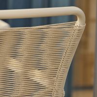 Bild von Mandalay Verona Gartenstuhl H: 86,5 cm - Teak/Taupe