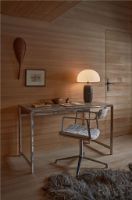 Bild von Vipp 452 Swivel Stol m. Gliders - Aluminium/Guesthouse Edition Montafon Haus Austria
