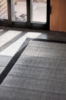 Bild von HC Carpets Casablanca Flachgewebter Teppich 160x240 cm - Dunkelgrau