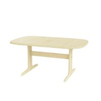 Bild von Esstisch Skovby SM74 inkl. 2 Verlängerungsplatten 100x165 cm - Seifenbehandelte Eiche