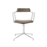 Bild von Vipp 452 Drehstuhlgleiter – Alu/Dunkler Sand