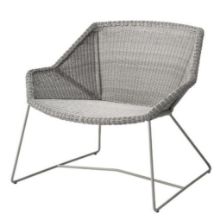 Bild von Cane-line Outdoor Breeze Loungestol H: 73 cm - Taupe