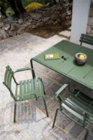 Bild von HOUE Alua Dining Chair H: 82 cm - Aluminum/Olive Green