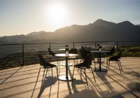 Bild von HOUE Falk Gartenstuhl, Höhe: 83 cm – Schwarz Aluminium/Schwarz