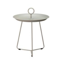 Bild von HOUE Tabletttisch mit Ösen Ø: 45 cm - Aluminium/Beige