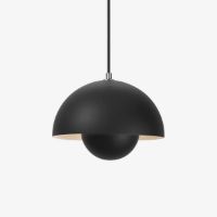 Bild von &Tradition Blumentopf VP1 Pendel Ø: 23 cm - Matt Schwarz