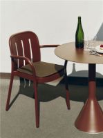 Bild von HAY Deville Sessel, Höhe: 80 cm – Eisenrot