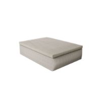 Bild von HOUE Drift Lounge Ottoman B: 98 cm – Ei/Beige Yalees
