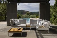 Bild von HOUE Stufe 2 Chaiselongue B: 81 cm - Gedämpftes Weiß/Esche