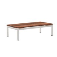 Bild von HOUE Level 2 Lounge Beistelltisch 40x81 cm - Thermo Esche/Mattweiß