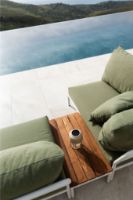 Bild von HOUE Level 2 Lounge Beistelltisch 40x81 cm - Thermo Esche/Mattweiß