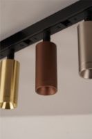 Bild von ANTIDARK Designline Domino GU10 Ø: 3,5 cm - Aluminium/Kaffee