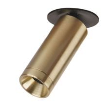 Bild von ANTIDARK Domino Mini Einbaugerät Ø: 3,5 cm - Aluminium/Messing