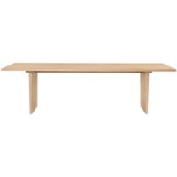 Bild von GUBI Esstisch für private Essbereiche, Länge: 260 cm – Eiche hell gebeizt