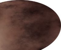 Bild von GUBI Epic Couchtisch Ø: 60 cm - Erdfarbener roter Stahl