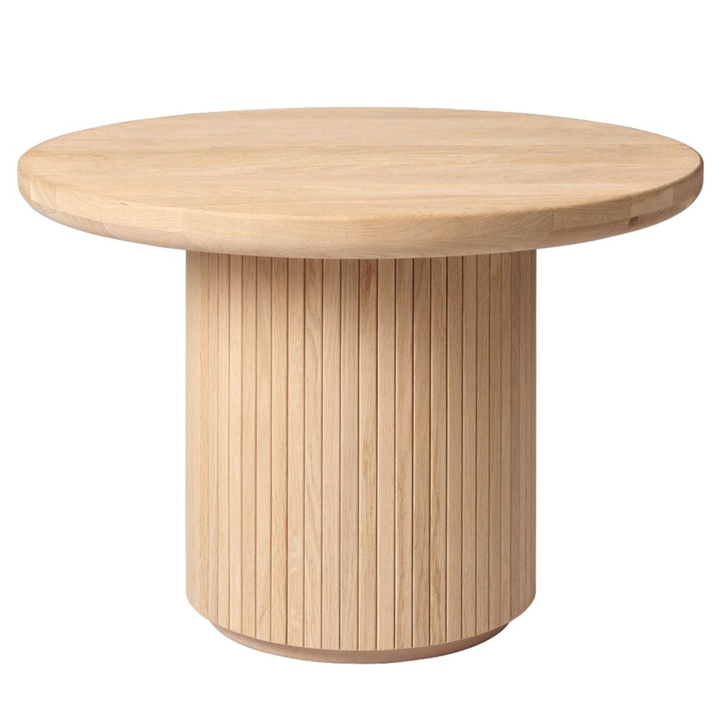 Bild von GUBI Moon Couchtisch Ø: 60 cm - Massives, geseiftes Eichenholz