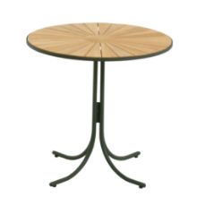 Bild von Mandalay Marguerit Cafétisch Ø: 70 cm - Teak/Anthrazit