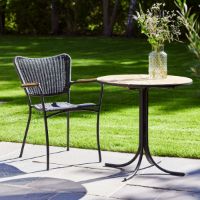 Bild von Mandalay Marguerit String Havestol H: 83 cm - Teak/Antracit